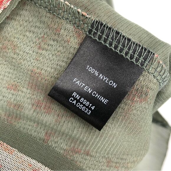 STELLA CARAKASI Lagenlook Floral Tunic Green Size Small - Picture 7 of 7